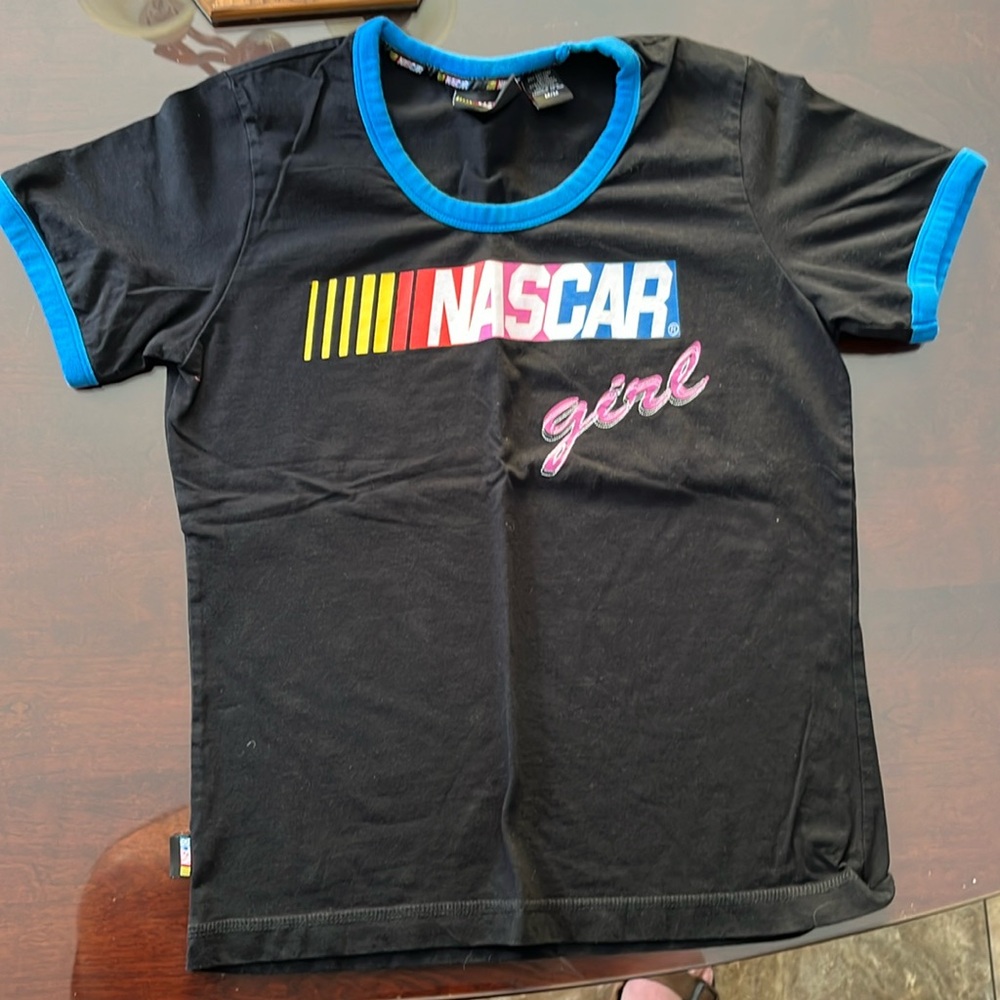 NASCAR Girl women’s medium licensed t-shirt. New condition, washed once.